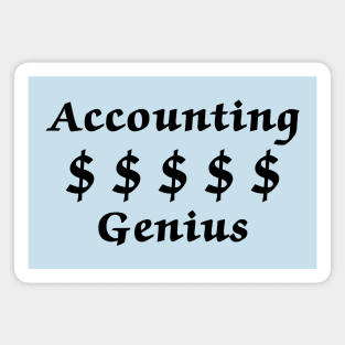 Accounting Genius Magnet